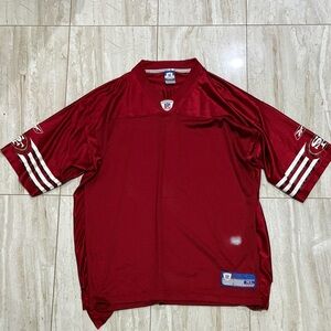 Men's Scarlet Football Team Jersey